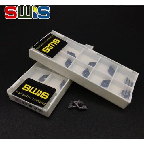 Swis DCMT070204 HMP PC9030 External Turning Tools Carbide insert High quality Lathe cutter Tool Tokarnyy turning insert