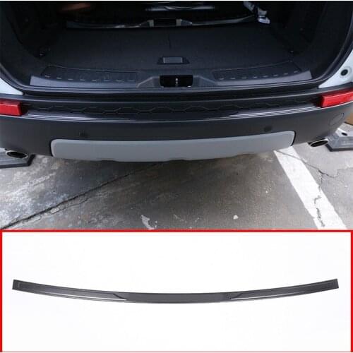 Stainless Steel Rear Bumper Protector Sill Scuff Plate For Land Rover Discovery Sport 2015-2018 Car Accessories