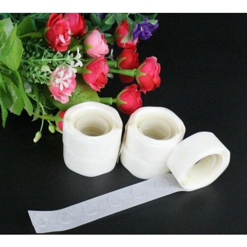 1 roll 100pcs non-marking transparent double-sided balloon dispensing Wedding party birthday decoration balloon glue dot sticker