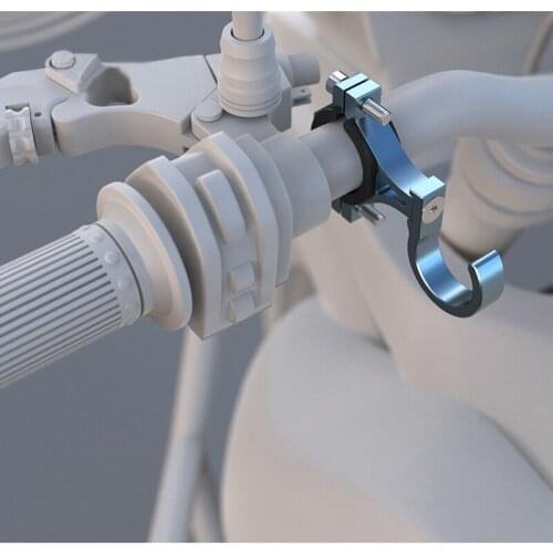 1PCS Aluminum Alloy Motorcycle Bike Bicycle Hook Luggage Bag Hanger Helmet Claw Hook Carry Easy Install Storage Bag Holder