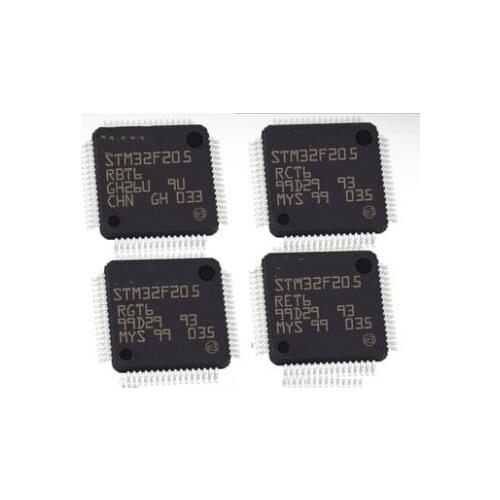 3PCS New STM32F205RET6 STM32F205RBT6 QFP64