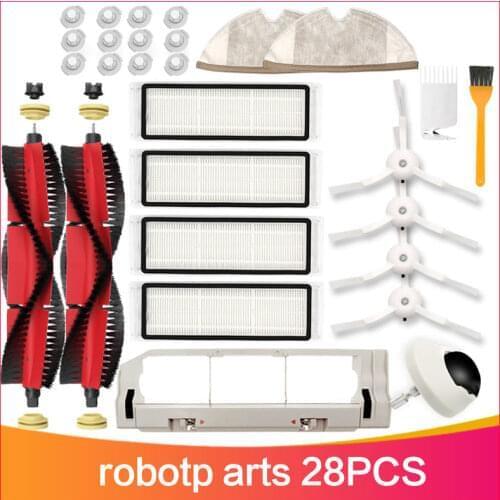 Accessories Main Brush Side Brushes HEPA Air Filter Mop Cloth Universal for Xiaomi Mijia Vacuum 1/1S/2 Roborock S5 S50 S51