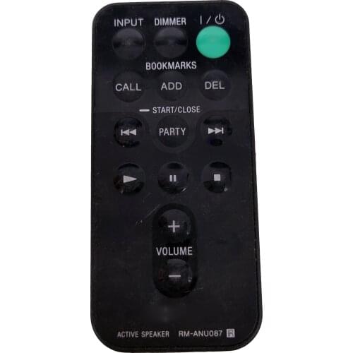 Used Original RM-ANU087 For Sony ACTIVE SPEAKER Remote Control SA-NS300 SA-NS400 Fernbedienung