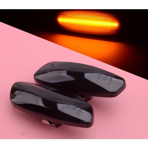 CITALL 6325G5 6325G6 12V 1 Pair Dynamic LED Side Indicator Repeater Blinker Light Fit For Peugeot 207 308 3008 5008 RCZ Citroen