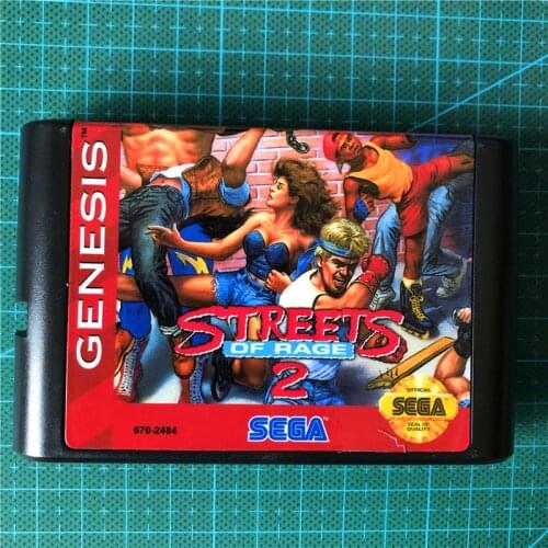 Streets of Rage 2 For Sega Mega drive 16 bit MD Games Card For Sega Mega Drive For Genesis
