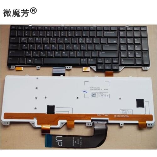 KR New Replace laptop keyboard For Dell Alienware M17X R5 M18 R3 backlight