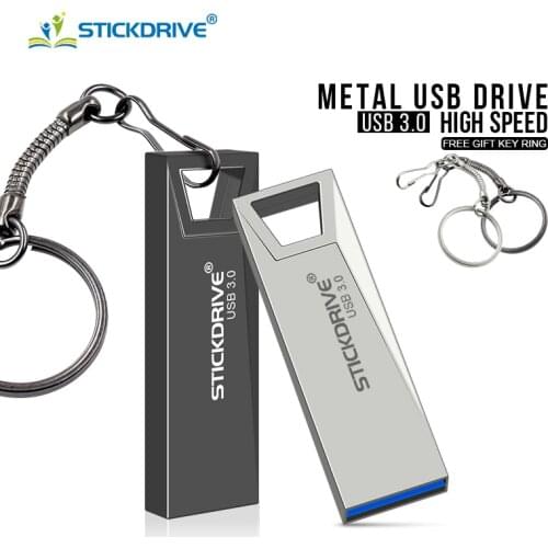 Metal USB 3.0 Flash Drive 128GB 64GB flash drive 16GB 32GB pen drive u disk USB3.0 Sticks usb flash drive for pc