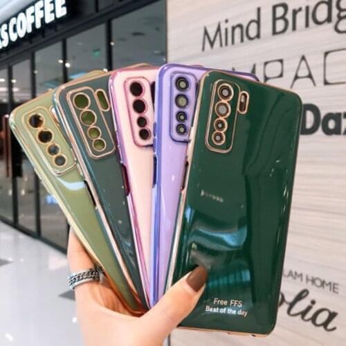 6D Plated Fashion Phone Case For Samsung A52 A72 A12 A90 A22 A32 A42 A80 A71 A51 A50 A31 A20 A10 A41 A70 A7 2018 A21 A02 S Case