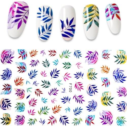 Nails stickers Butterfly 3D Nail Sticker Flower stickers for nail Foil Love Heart Design Fashion Nails stickers Manicure Sticker