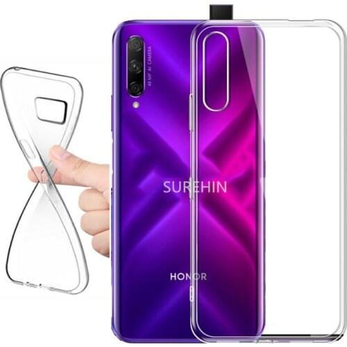 SUREHIN Nice case for Huawei Honor 9X PRO 8X 8C 8A V20 mate 20 PRO 10i 9 lite transparent clear silicone cover for Honor 9X case