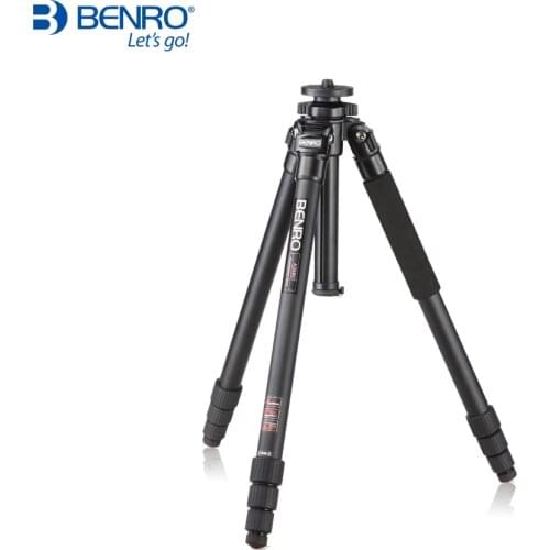 BENRO A3580T Tripod Aluminum Tripods Leg Universal Support Camera Stand For Nikon Canon DSLR 4 Section Max Loading 18kg