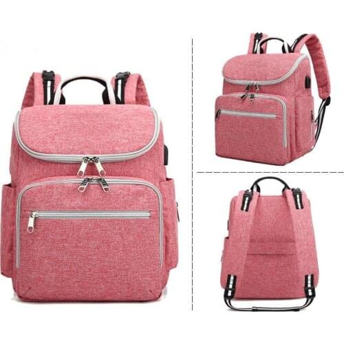 Discount! Nappy Bags Large Capacity Waterproof Mummy Bag Maternal Shoulder Bag Travel Backpack Desiger Nursing Bag