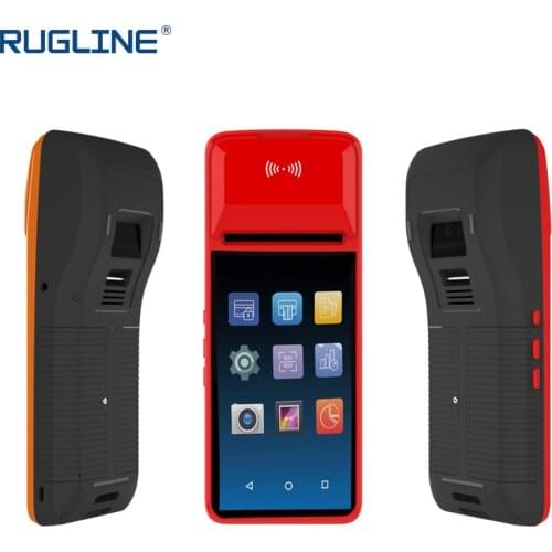 Android PDA POS Terminal Thermal Printer 1D 2D Barcode scanner with WiFi Bluetooth GPS Mobile POS Machine