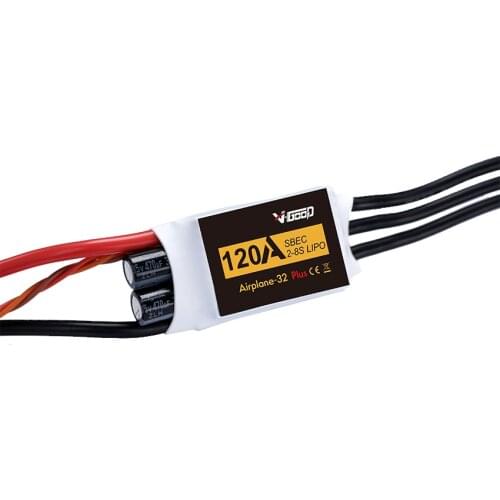 VGOOD Airplane32 32Bits Brushless ESC 6A 15A 40A 60A 80A 100A 120A 150A BEC SBEC for RC Airplane Fixed-Wing Drones DIY Parts