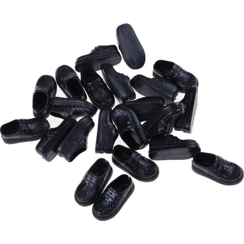 High Quality 10 Pair Fashion Doll Shoes For Girl Boyfriend Ken Baby Toy Dolls Accessories