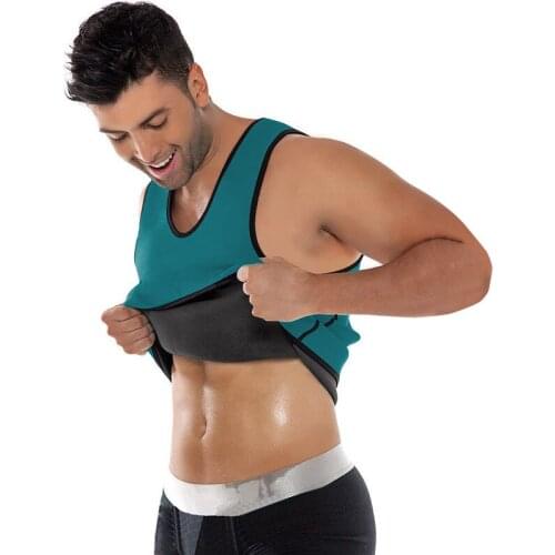 Plus Size S-3XL Waist Trainer Corsets Men Vest Bodyshaper Latex Corset Slimming Belt Waist Cincher Body Shaper Waist Trainer