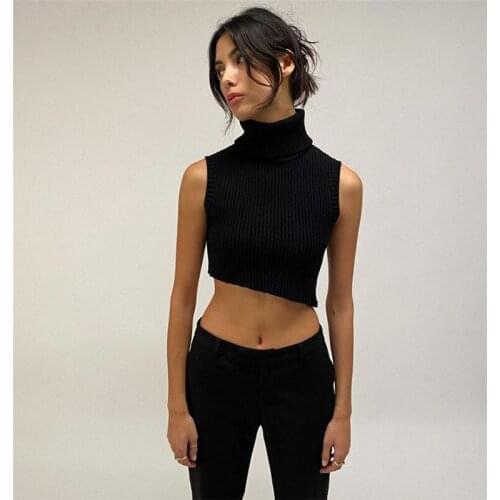 Winter Women Sweater Vest Pullover Female Knitting Sweaters Sleeveless Tank Girls Loose Elegant Knitted Thick Loose Size