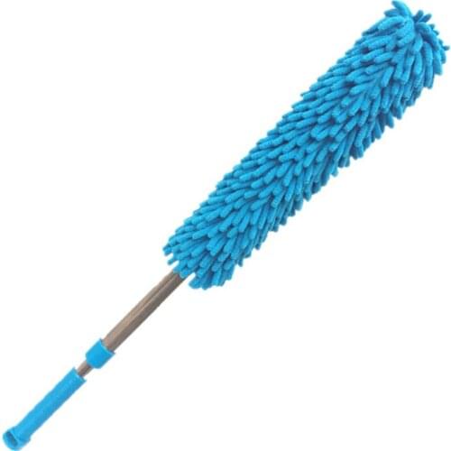 2pcs Chenille Retractable Duster microfiber Metal handle dust cleaner window cleaner for home car household items Cleaning Tool
