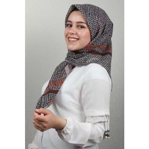 BLULİFE PATTERNED KENARI DİKİŞLİ WRITING DESEN-01 - RENK-18