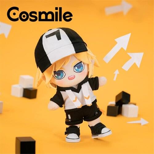 Cosmile Aotu World King Official 20cm Plush Doll Toy With Clothes Clothing Fleece Hat Outfit Anime Cosplay Fashion Gift C