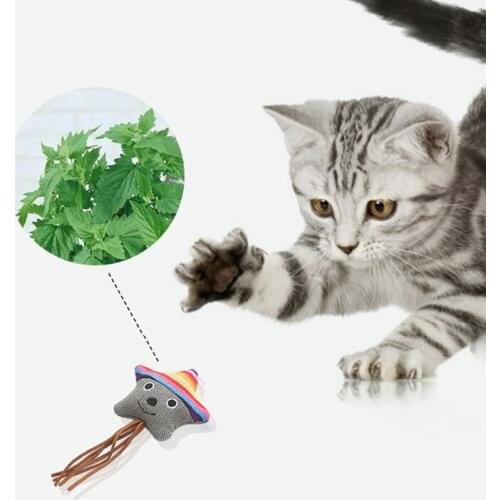 Rustle Sound Catnip Toy Cats Products for Pets Cute Cat Toys for Kitten Teeth Grinding Cat Plush Thumb Pillow Pet Accessories #7