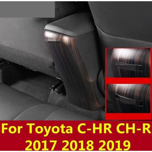 For Toyota C-HR CH-R 2017-2019 seats care back seat protector Rear Seat Anti-Kick Pad Seat cover Automotive interior Modified