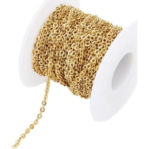 1 Roll Jewelry Making Chains Cable Chains DIY Jewelry Accessories