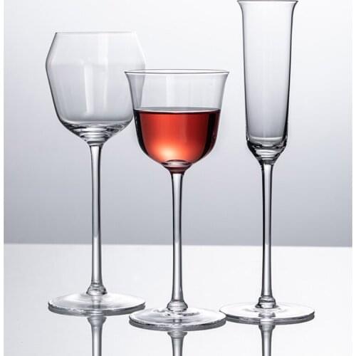 Creative Lead Free Crystal Goblet Champagne Glasses Home Bar Cups Couple Married Sparkling Wine Glass Party Cocktail Glass