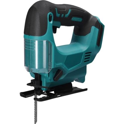 Cordless Jigsaw Adjustable Speed Portable Multi-Function Outdoor Electric Jigsaw Metal and Wood Jigsaw Woodworking Power Tool