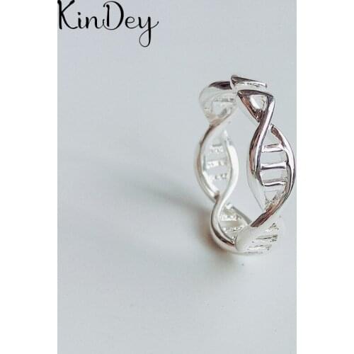 Wholesale Real Silver Color Irregular Rings For Women Statement Jewelry Finger Ring anillos mujer bijoux