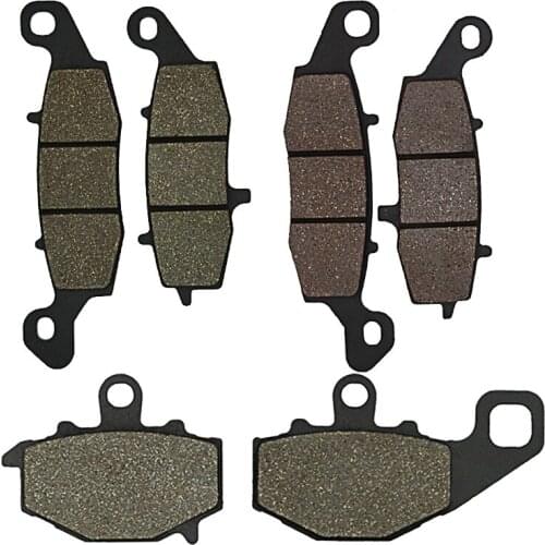 Front and Rear Brake Pads for Kawasaki KLE 650 KLE650 Versys 07-13 ER6F ER-6F 06-13 ER6N ER-6N 06-13 Z750 Z750S ZR750 04-07