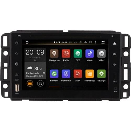 Full Touch Car DVD Player BT Android 9.0 Octa Core 4GB RAM For GMC Yukon/Tahoe/Acadia/Buick Enclave/CHEVROLET Suburban2007-2012