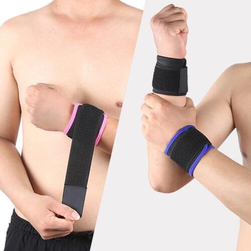 1Pcs Bandage Weight Lifting Strap Fitness Gym Sports Wrist Wrap Hand Support Wristband Adjustable Adult Wrist Protector 7