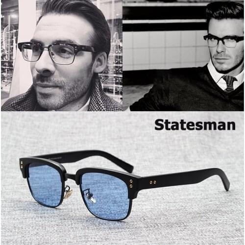 JackJad 2021 New Fashion The Statesman Beckham Sunglasses Eyewear Frame Vintage Brand Design Myopia Optical Oculos De Grau Sol