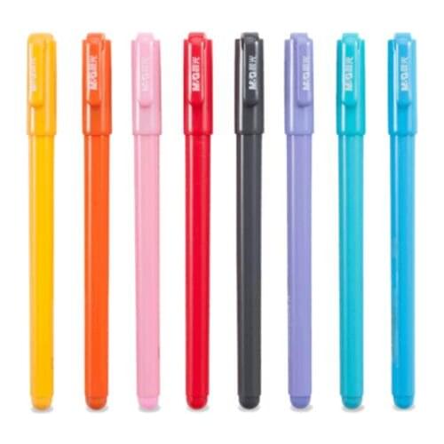 Morning stationery neutral pen color pen 8 color into 0.5mm AGPA6402