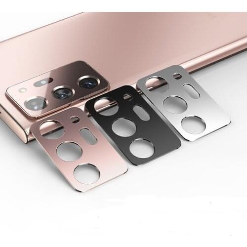 Camera Protector Tempered Glass Film For Samsung Note 20 ultra Metal Rear Lens Protection Ring Case for Galaxy Note20 5G