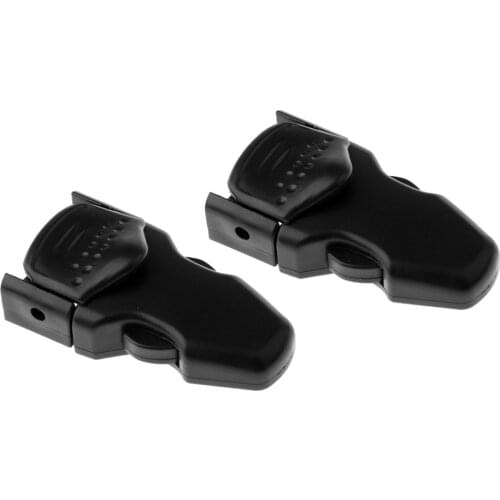 Lot 2 Scuba Diving Swimming Fin Strap Buckles Replacement Spare Accessories