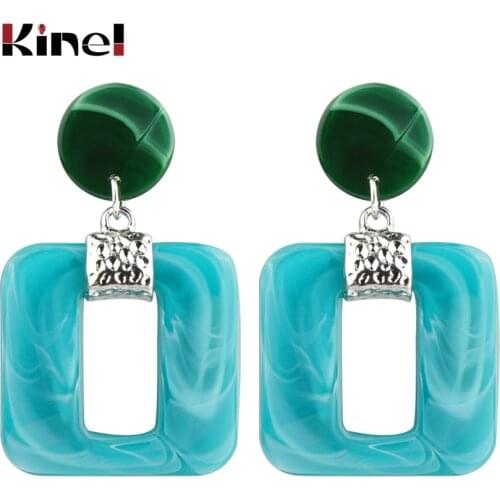 Kinel Punk Big Earings Fashion Jewelry 2018 Women Ethnic Vintage Long Dangle Fringe Statement Drop Earrings Boho Indian Jewelry