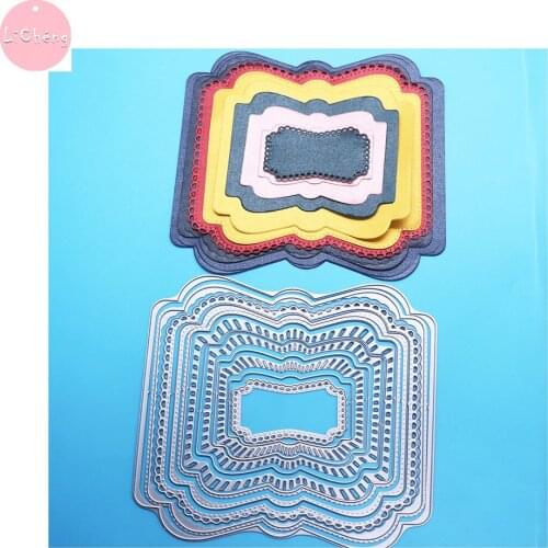 Background Cutting Dies for Scrapbooking Album Paper Cards Decorative Crafts Embossing Folder Card Metal Die Stamps And Dies
