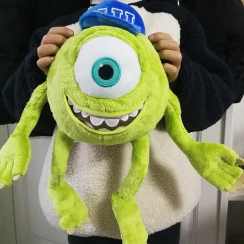 32cm Monsters Mike Wazowski Plush Toy Soft Stuffed Doll for Kids Gift