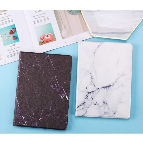 For iPad 9.7 2018 /2017 5/6th Air 1/2 Case Marble Pattern Protective Cover for iPad Mini 1 2 3 4 5 iPad 2/3/4 pro 10.5 2019 10.2