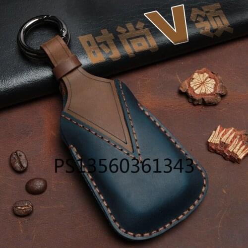 Suitable for Chevrolet Malibu xl Equinox Orlando Tracker 2019 car key cover leather shell buckle