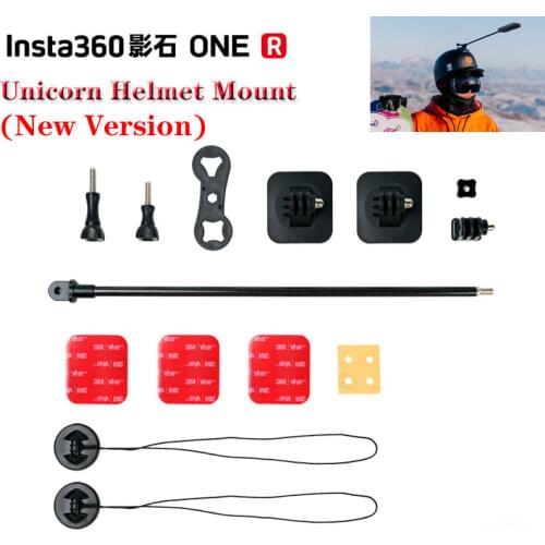 Insta360 ONE R,ONE X2 and ONE Unicorn Helmet Mount for Insta360 Original Accessories