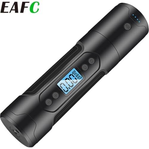 3000mAh Rechargeable Car Air Compressor 150PSI Portable Wireless Tire Inflator With Digital Gauge LED Light 35L/Min 12V Auto