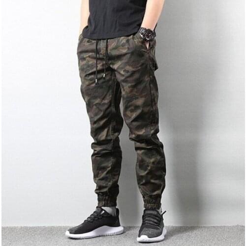 2020 Camouflage Cargo Pants for Men Casual Jogger Rainforest Woodland Camouflage Pants Men Tactical Pants Military Trousers