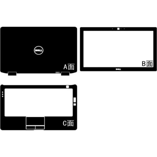 KH Carbon fiber Laptop Sticker Skin Cover Protector for Dell Latitude E6330 13.3-inch