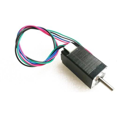 NEMA8 20BYG42 1.8° 0.8A 5Ncm 2-Phase 4-Wires Small 20mm L-42mm Hybrid Stepper Motor JL20STH42-0804A