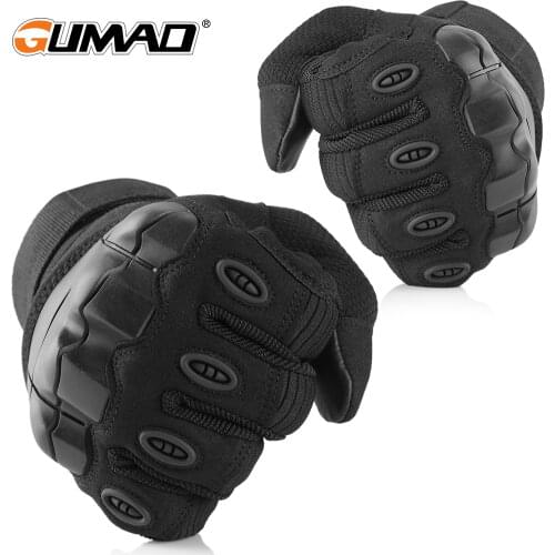 Men Cycling Gloves Riding Bike Full Finger Antiskid Touch Screen Outdoor Sports Bicycle Hiking Hunting Tactical Protective Gear