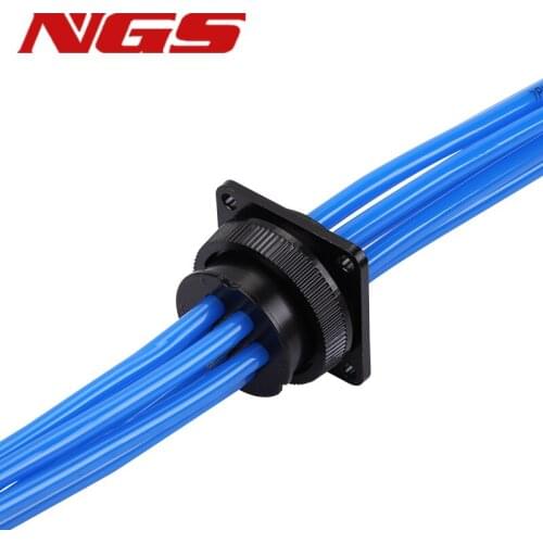 Pneumatic Multi-tubes Docking Connector Joint MA/SA0406 0606 Panel Mount Wire Cable Socket Aviation Plug Male And Female