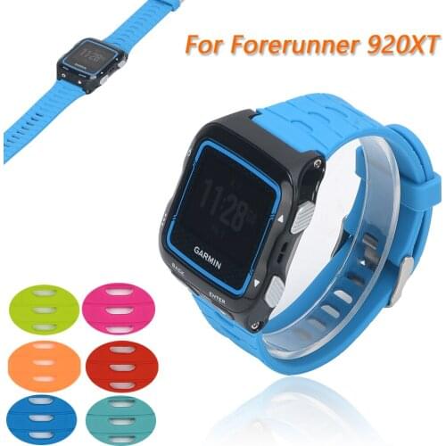 Silicone Wrist Strap Band for Garmin Forerunner 920XT Strap with Original Srews Utility Knife Smart Watch Wristband Accessories
